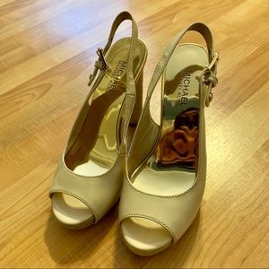 Michael Kors Beige Heels